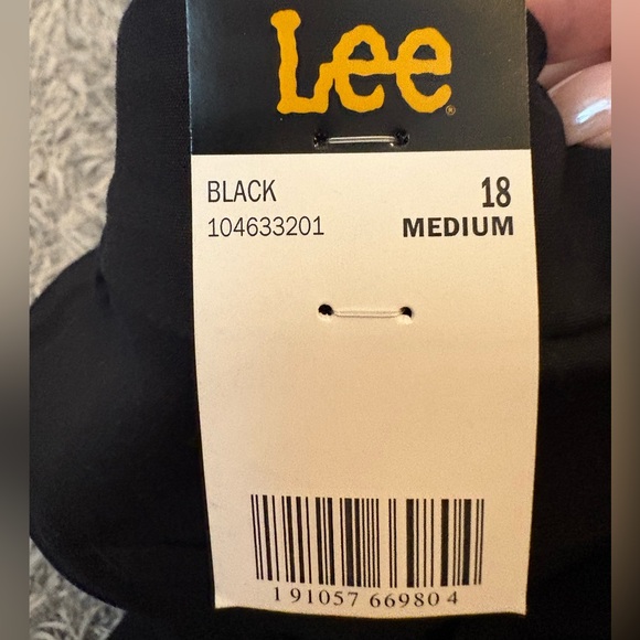 Women's Lee Flex Motion Trouser Pants - Black - 18 Medium - Picture 11 of 12